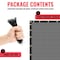 Sealtech Ultra Heavy Duty 200 GSM Privacy Fence Grey5X20 NonRecycled Polyethylene Cable Zip Ties ST-201-5X20 - alternate 3